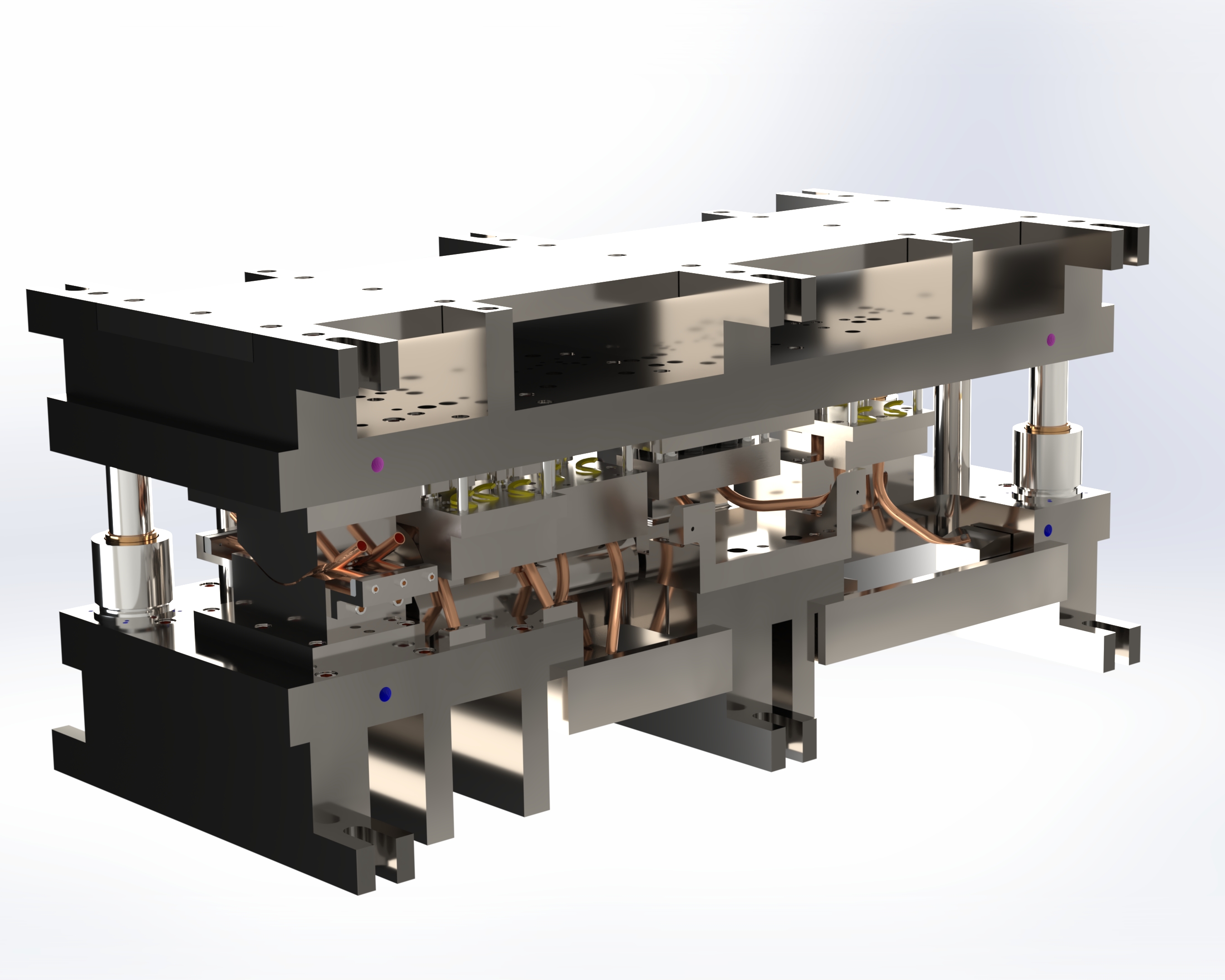 Tube form die assembly