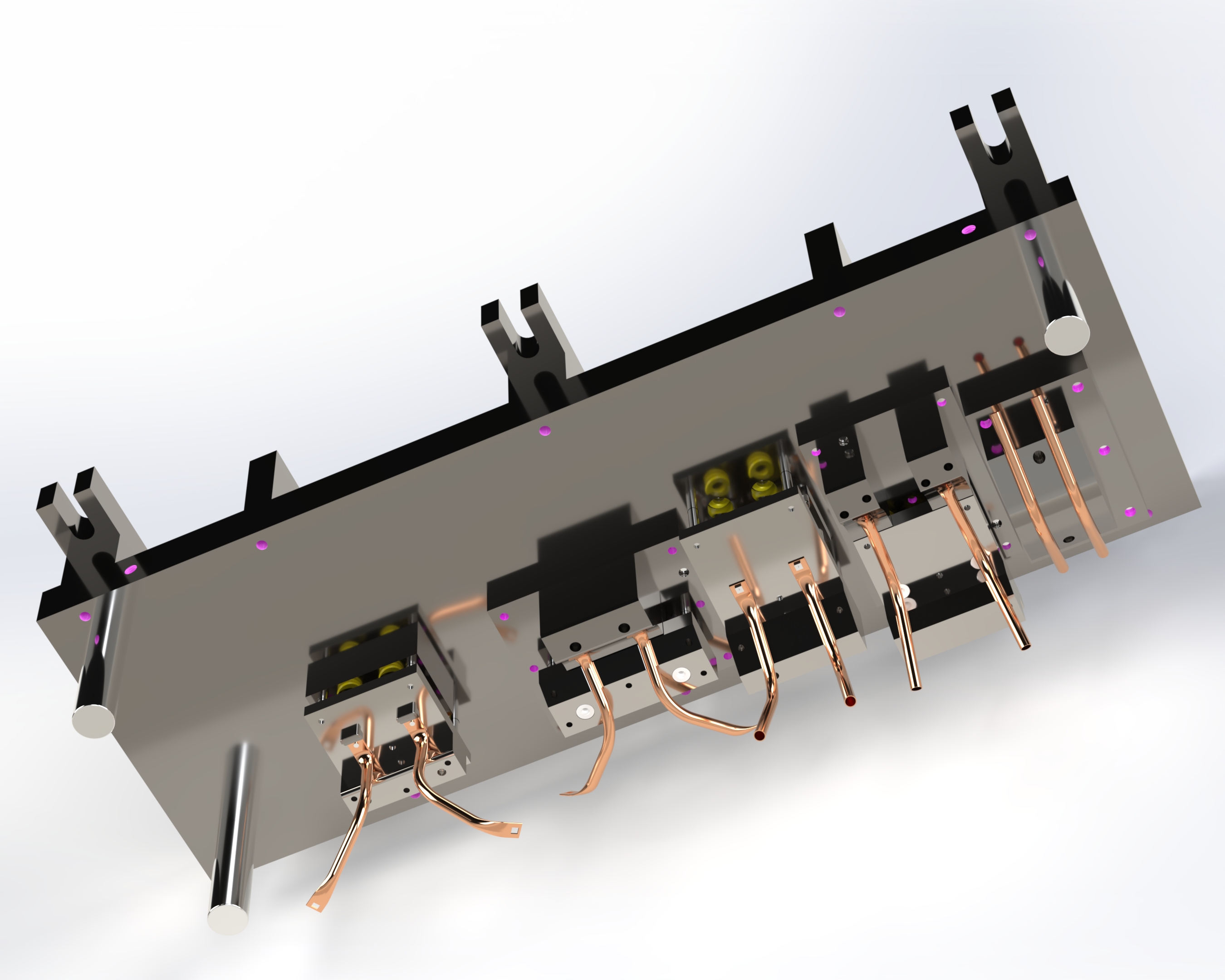 Tube form die upper
